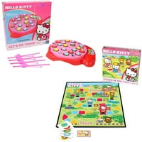 Pozdrav Kitty, idemo na ribu i piknik Hello Kitty u parkovim igrama, 2-pack