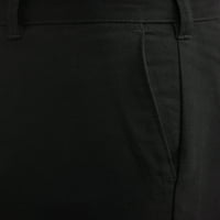 Muške hlače s ravnim prednjim dijelom, otporne na bore