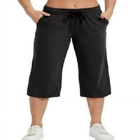 Ženske ljetne planinarske široke hlače s vezicama s džepovima, vodootporne joga hlače širokih nogavica
