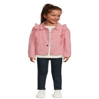 Urban Republic mališani djevojka s jaknom s ruffom, veličine 12m-4t