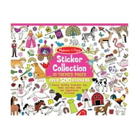 Knjiga - kolekcija naljepnica za bebe i bebe: princeze, čajanka, životinje i još mnogo toga-više od 500 naljepnica-materijali certificirani