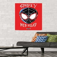 Zidni poster Spider-Man-in-paukova mreža, 22.375 34