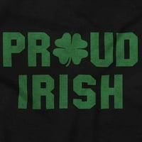 Ponosni Irski Dan svetog Patrika majica s kapuljačom od djeteline za žene i muškarce od 4 inča