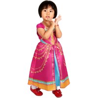 Dječji kostim Aladdina s ružičastim Jasminom, kostim princeze za djevojčice, Odjeća za božićne zabave za malu djecu