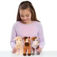 DreamWorks Spirit Free Riding Bean Plush 3-Pack, Dječje igračke za djecu od 3 godine, Poklona i suvenira proizvodi
