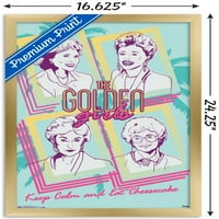 Zidni plakat grupe Zlatne djevojke, 14.725 22.375