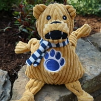 Hugglehounds Mascot Knottie Plush Dog Toy - Penn State University Nittany Lion, veliki