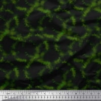 Zelena pamučna Pletena tkanina od jarde širine jarde