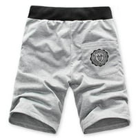 Sportske kratke hlače za muškarce Ležerne ljetne sportske Joggers za plažu za trčanje jednobojne polukombinezone kratke hlače za