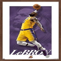 Los Angeles Lakers - plakat LeBron James Wall, 14.725 22.375