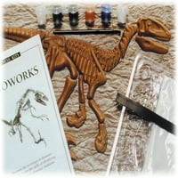 Setovi očevidaca 94 Set za lijevanje Velociraptora, crtanje, demonstraciju i učenje zanata