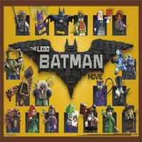 LEGO BATMAN - GRID plakat