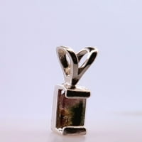 Ogrlica od sterling srebra s prirodnim lubenicama turmalinom 980