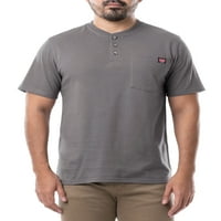 Wrangler radna odjeća muška majica s kratkim rukavima Henley, veličine S-5xl