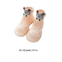 Udobne čarape za malu djecu od tankog pamuka s neklizajućim mekim potplatom, vodootporne podne cipele