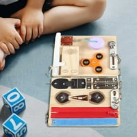 Edukativna ploča za aktivnosti, sklopive drvene puzzle igračke za aktivnosti