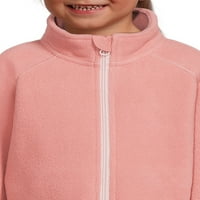 Wonder Nation Toddler Unise Microfleece Zip Up jakna, veličine 2T-5T