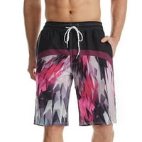 Muške kratke hlače za plažu brzo sušenje slobodno surfanje prugastim uzorkom modna ležerna muška odjeća za plažu havajske kratke