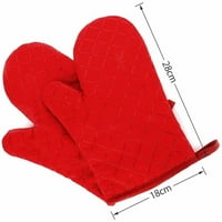 Visokokvalitetne neklizajuće rukavice za pećnicu na temperaturi do $ $ - silikonske izuzetno otporne na toplinu rukavice za roštilj