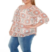 Ženska bluza veličine plus veličine