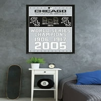 Chicago White SO - Poster Wall Champions, 22.375 34