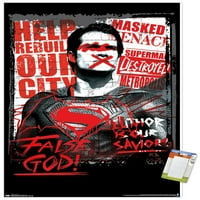 Strip film-Batman protiv Supermana-plakat na zidu lažni Bog, 22.375 34