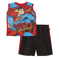 Stripovi za dječake Superman, Čovjek od čelika Mikea i sportske kratke hlače 6