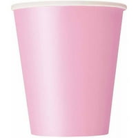 Papirnate šalice, oz, svijetlo ružičasta, 14ct