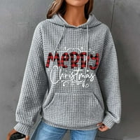 Jesenska rasprodaja a-lista Ženska Casual majica s kapuljačom s dugim rukavima Bluza pulover vrhovi