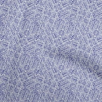 pamučna svilena tkanina kraljevsko plava apstraktna tkanina za prošivanje odjeće Uradi Sam tiskana tkanina širine dvorišta