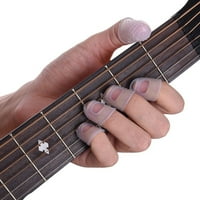 Tanka celuloidna gitara srednje veličine, trzalice za palac, trzalice za prste, novi bend ae
