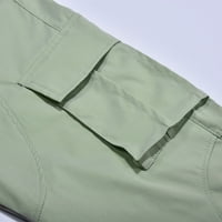 Muške teretne hlače s džepovima za muškarce casual Joggers ulične široke hlače ulična odjeća