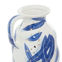 Moderna keramička vaza u plavoj boji
