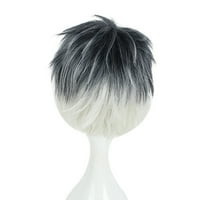 Jedinstveni prijedlozi perika za ljudsku kosu za žene od 12 crno-bijele Perike s kapom za periku