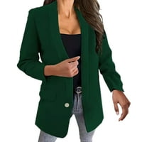 Ženski blazer Ketyyh-chn, ženska jesenski jakna, приталенный uredski blazer, odijelo армейского zelene boje, 3XL