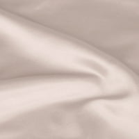 Jedinstvene ponude s 4-dijelom satenskog ružnog ruba jastuka, boudoir, taupe