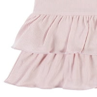 Moderni trenuci Gerber Girl Girl Romper & Odjenite s naslovnicom pelena, 3-komadića set odjeće