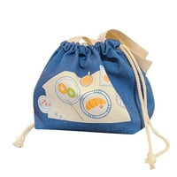 Slatka crtana torba za ručak u japanskom stilu torbe za nošenje ručka termalna torba za ručak platnena torba za kupovinu