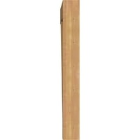 Ekena Millwork 1 2 W 38 D 46 H Olimpijski blok glatki nosač, zapadni crveni cedar