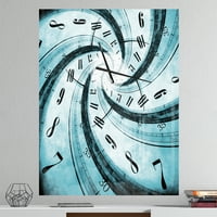 DesignArt 'Time Vorte Spirala' Moderni zidni sat