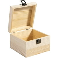 Drvena kutija za pohranu Uradi Sam, dječja kutija za crtanje Bo , kutija za nakit