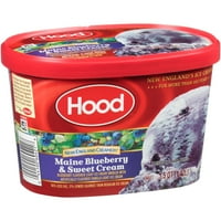 Hood New England Creamery Maine Blueberry i Sweet Cream sladoled