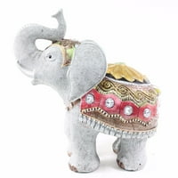 10 feng shui sivi slon debla kip bogatstvo sretna figurica poklon home dekor housewarming poklon