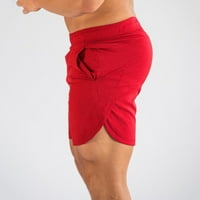 Ležerne kratke hlače za plažu s elastičnim strukom za muškarce, široke udobne kratke hlače za fitness, kratke hlače za brzo sušenje
