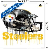 Pittsburgh Steelers - plakat na zidu s kapaljkom, 14.725 22.375