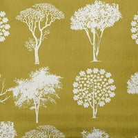 Jednostavno Daisy 20 20 polje stabala ukrasni jastuk za bacanje, prigušeno zlato