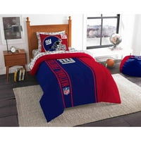 Sjeverozapadni co MPANY NFL New York Giants Twin 5-komad u vrećici s plahtom s listom