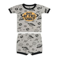 Petit Lem Boys 4- kratki rukav Iz ovog svijeta dvodijelni set pidžama