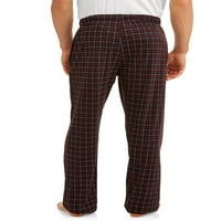 Hanes muški i veliki muški pamučni komforski tiskani pleteni pidžama hlače