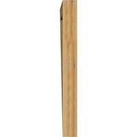 Ekena Millwork 4 W 34 D 38 H Olimpijski tradicionalni grubi nosač, zapadni crveni cedar